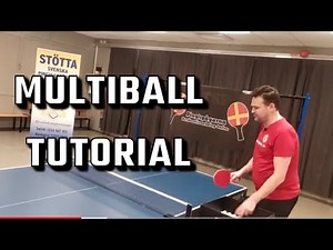 HOW TO DO MULTIBALL | table tennis & ping pong tutorials | advanced level