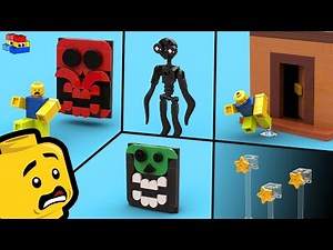 Roblox Doors: Building The Backdoor LEGO Minifigures