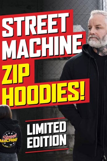 Feeling the cold! Grab a STREET MACHINE zip-front hoodie before they're gone! https://shop.streetmachine.com.au/collections/shop-the-latest/products/mens-classic-tacho-zip-hoodie-black | STREET MACHINE