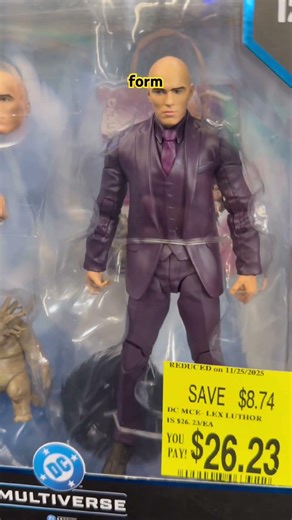McFarlane DC Multiverse Lex Luthor & Baby Kaiju — Walmart Clearance $26.23! 🦾🍼