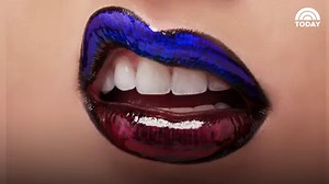 WATCH: We can't stop staring at these holographic lips! http://on.today.com/2gbVTld | TODAY Style