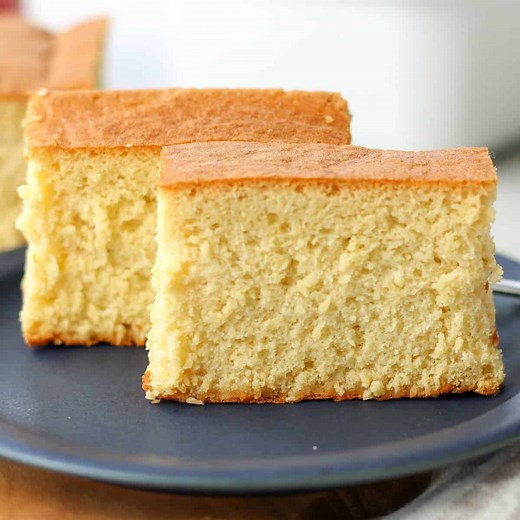 4 Ingredients! Japanese Castella Cake - Chef JA Cooks