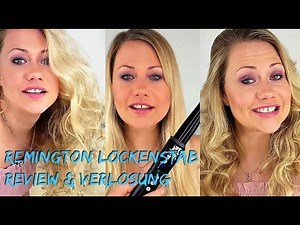 VERLOSUNG LOCKENSTAB 💗✊Remington Pearl Wand C i95 | Mein erstes Haar Tutorial mit mega Wellen😍!