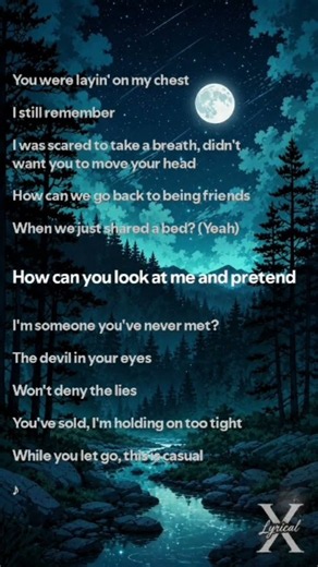 sombr — back to being friends | Lyrics 🖤
