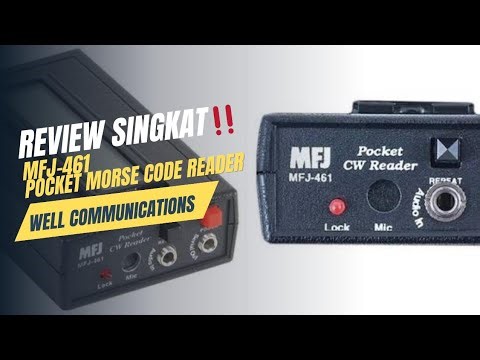 MFJ-461 Pocket Morse Code Reader