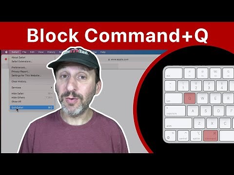 How To Disable Command+Q On a Mac