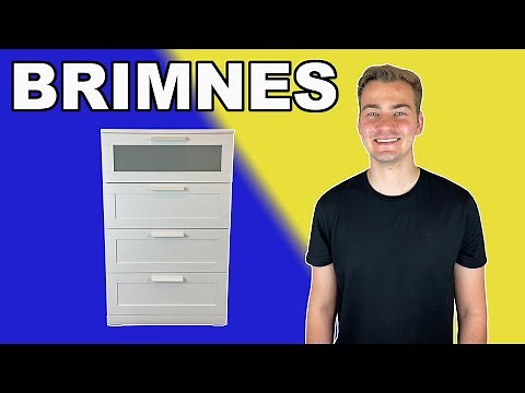 Easy to Follow Brimnes 4 Drawer Dresser IKEA Tutorial