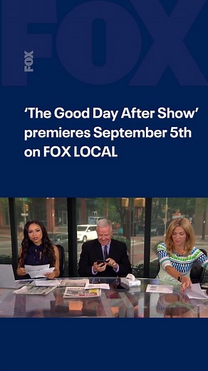 Introducing… The Good Day After Show! 🎉 Your favorite hosts, giving you the inside scoop on everything you didn’t see during Good Day Philadelphia! Starting on September 5th, there will only be ONE way to watch… 📺 Stream it on FOX LOCAL! More on FOX29.com