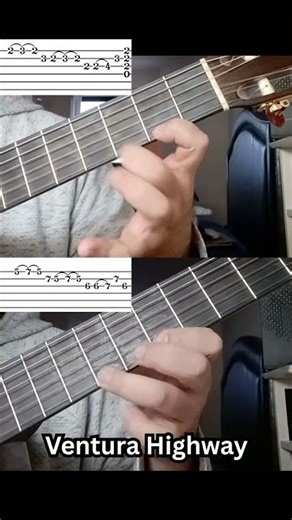 Ventura Highway Guitar Tutorial