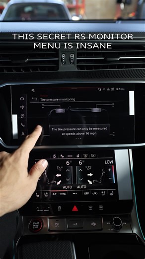 Did you know about the secret RS monitor menu? | Bell Audi