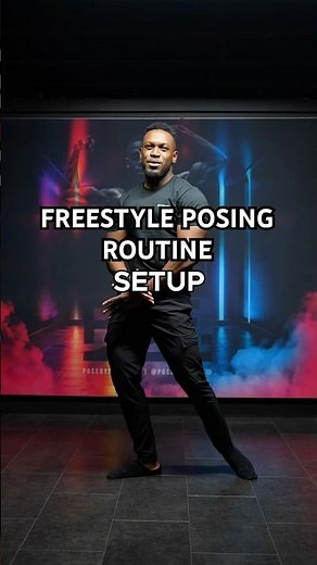FREESTYLE POSE FLOW!! #posingcoach #bodybuilding