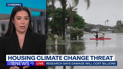 Climate change-related damage could cost Australia $744 billion by the end of the century if the federal government do not adapt existing homes or build properties in the right places. #9News | 9 News Melbourne