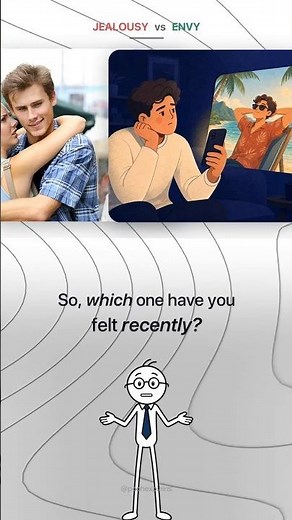 Jealousy vs Envy: What’s the Real Difference? ##learnwithme #english