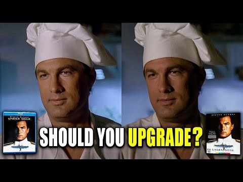 Under Siege (1992) 4k UHD Review | 4K UHD VS Blu-ray BREAKDOWN!