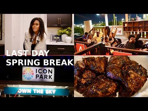 LAST DAY OF SPRING BREAK 🌸 Family Fun, Amusement Park & Sunday Dinner at Home