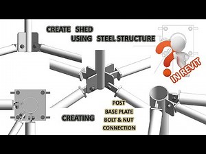 Steel Joint fixing in Revit | Steel Connection in Revit