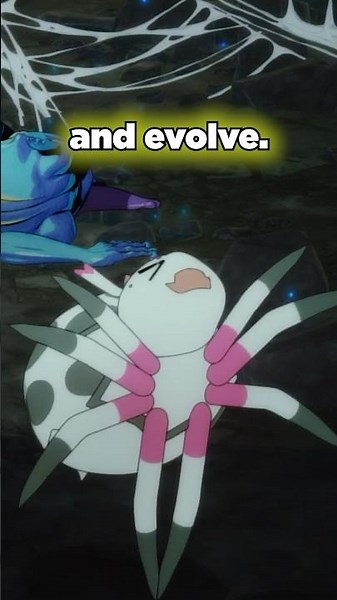 This Anime is About A Girl Becoming A SPIDER?!?