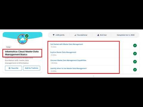Informatica Cloud Master Data Management Basics | Salesforce