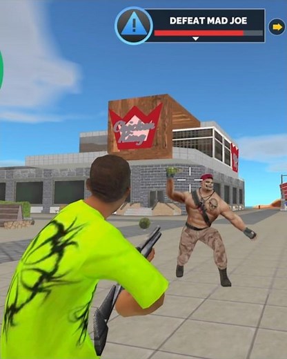 Vegas Crime Simulator 2 - (Vegas Hero Fight Dangerous villain) plane fly on army base #shorts