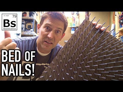 Bed of Nails - How to Perform this Mad Science Experiment!
