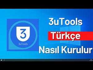 3uTools Türkçe Nasıl Yüklenir. Nasıl Türkçe Yapılır. Nasıl Kullanılır.