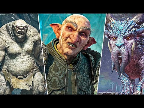 Hogwarts Legacy - All Bosses / Boss Fights + Ending (4K ULTRA HD)