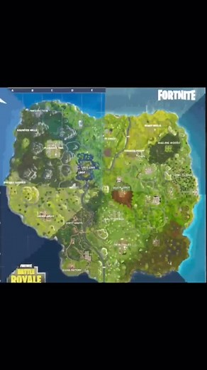 Just look at one spot on the map and sees its transformation through fortnite history!🔥 #foryou