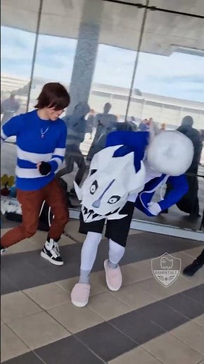 DANCE TIME WITH GASTER AND SANS! #shorts #undertale