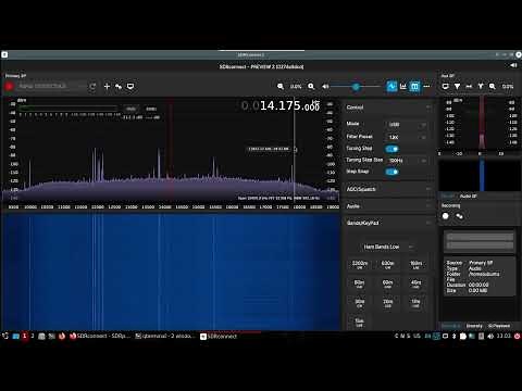 DragonOS Pi64 Raspberry Pi5 + SDRconnect Preview 2 Quick Install (SDRPlay RSPdx)