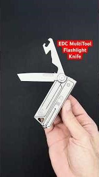 Tacray MT1 EDC Flashlight Knife MultiTool