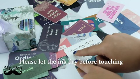 Mr. Pen- Motivational Cards, 60 pcs, Positive Affirmations Cards, Motivational Cards with Unique Quotes, Inspirational Cards, Motivational Quote Cards, Inspirational Note Cards, Kindness Notes