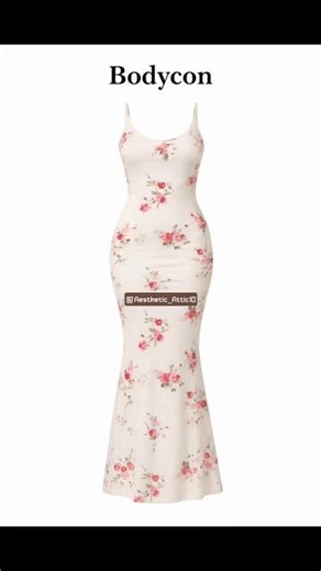 FLORAL BODYCON OUTFIT IDEAS! 😍👗 | Aesthetic Summer Style Inspo 2026 ☀️✨ | Aesthetic_Attic10