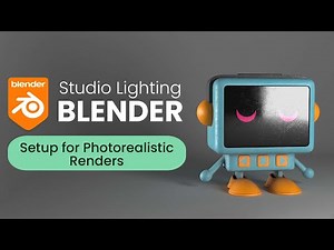 Studio Light Setup - Blender Lighting Tutorial - Substance Painter Textures Export
