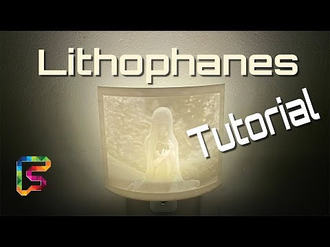 Tutorial - 3D Print Your Own Lithophanes