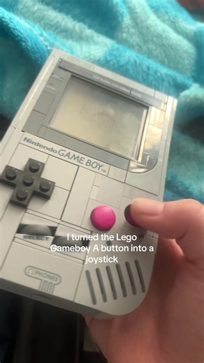 Transforming Lego Gameboy A Button into Joystick