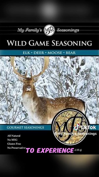 Taste the wild like never before! Fire up the grill and bring out the bold! Watch these elk steaks transform with My Family's Seasonings Wild Game Seasoning — crafted to complement the rich, natural flavor of wild meats. No MSG, all flavor. Get yours at www.myfamilyseasonings.com Receive 15% off with code TikTok at checkout! #meatseasoning #homemadeflavors #viralvideo #cookingvideo #cookwithme #cookingtiktok #QuickMeals #myfamilyseasonings #cooking #DinnerIdeas #SimpleCooking #cookingathometikto