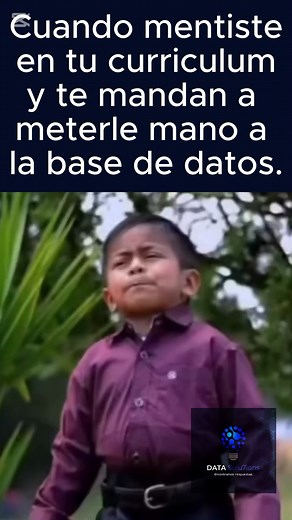 Data Solu7ions on Instagram: "Soy yo de nuevo 😂😭 #data #dataanalytics #datascientist #datascience #programing #python #sql #database #cienciadedatos #analisisdedatos #datos"