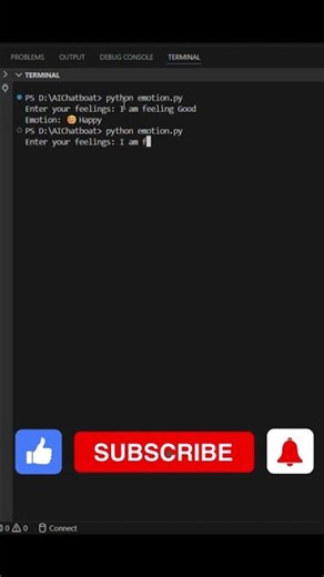 AI Can Read Your Emotions #emotiondetection #ai #python #pythontutorial #machinelearning #shorts