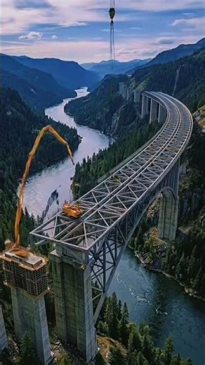 Incredible Bridge Construction 🌉 From Start to Finish (Time Lapse)