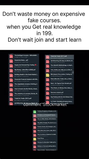 Only real knowledge can make you profitable choice is yours. #learnstockmarket #stockmarketeducation