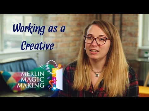 Working as a Creative within Merlin Magic Making
