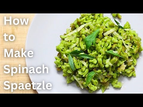 Easy German Spaetzle Recipe