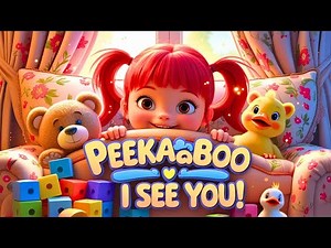 🙈 Peekaboo – I See You! 👀 | Baby & Toddler Peekaboo Song | Learn Object Permanence & Social Play