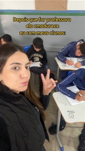 Aham, amadurece, confia 🤡😂 #professora #escola #alunos #humor #shorts