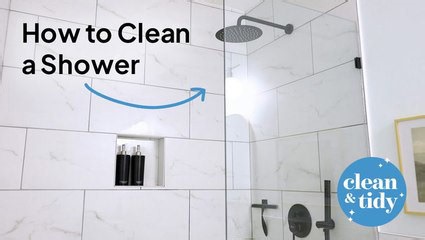 How to Clean a Shower So It Sparkles from Top to Bottom