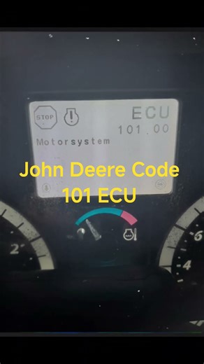 John Deere Fehlercode ecu 101