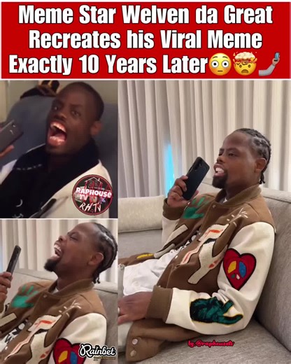 Welven da Great Recreates His Viral Meme After 10 Years
