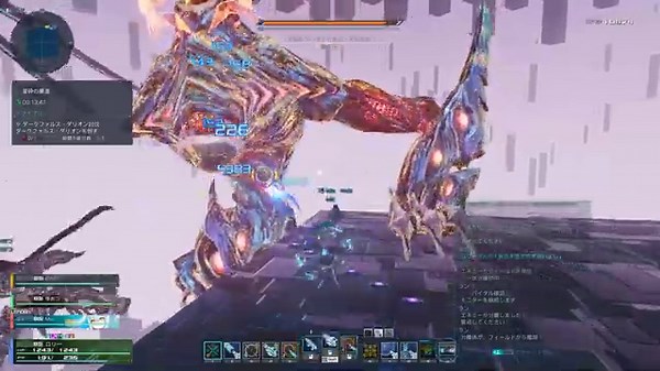 【PSO2:NGS】 星砕の暴進 ダリオン 8分43秒? Ra視点