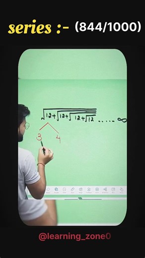 Maths Short trick series (844/1000 ) ✅. #tranding #tricks #math #genius #important #toper #shorts