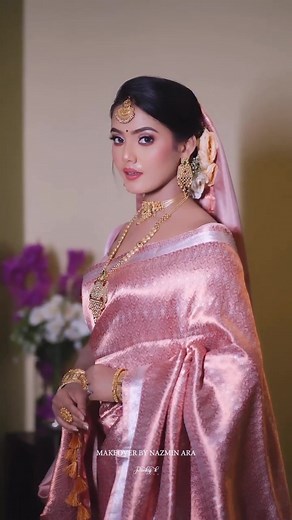 Engagement Makeover. #bridalmakeup #bengalibride #foryou #RidhimaMukherjee #unfrezzmyaccount